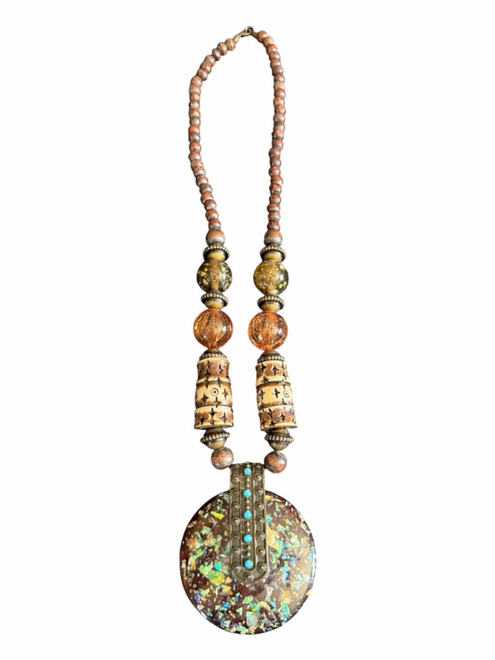 Large Boho Statement Necklace